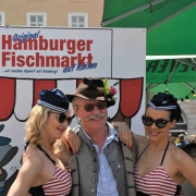 Hamburger Fischmarkt 2019 in München, Foto: mymuenchen.de/Hartmann