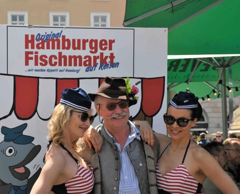 Hamburger Fischmarkt 2019 in München, Foto: mymuenchen.de/Hartmann