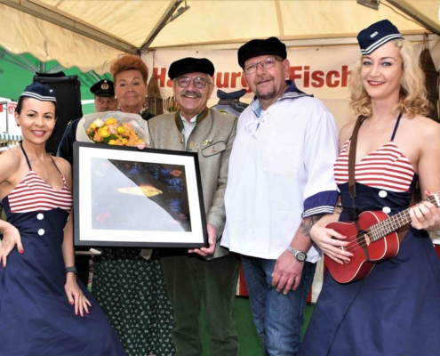 Hamburger Fischmarkt 2019 in München, Foto: mymuenchen.de/Hartmann